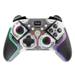 iPega 9666HH Bluetooth RGB Gamepad pro Android / iOS / PS3 / PS4 / PC / N-Switch Gray  (6974363711948)