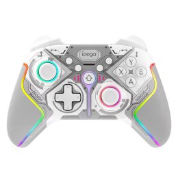 iPega 9666BH Bluetooth RGB Gamepad pro Android / iOS / PS3 / PS4 / PC / N-Switch White  (6974363712372)