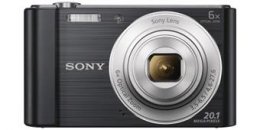 Sony Cyber-Shot DSC-W810 černý,20,1M,6xOZ,720p  (DSCW810B.CE3)