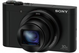 Sony DSC-WX500 černá,18,2Mpix,30xOZ,fullHD,WiFi  (DSCWX500B.CE3)