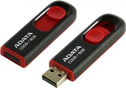 ADATA C008/ 8GB/ USB 2.0/ USB-A/ Červená  (AC008-8G-RKD)