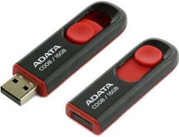ADATA C008/ 16GB/ USB 2.0/ USB-A/ Červená  (AC008-16G-RKD)
