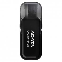 ADATA UV240/ 64GB/ USB 2.0/ USB-A/ Černá  (AUV240-64G-RBK)
