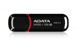 ADATA UV150/ 128GB/ 40MBps/ USB 3.0/ USB-A/ Černá  (AUV150-128G-RBK)