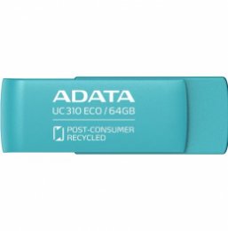 ADATA UC310 ECO/ 64GB/ USB 3.2/ USB-A/ Zelená  (UC310E-64G-RGN)