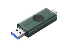 DataTraveler Duo G2 / 256GB / USB 3.2 / USB-A + USB-C / Zelená