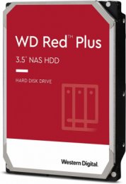 WD Red Plus/ 6TB/ HDD/ 3.5"/ SATA/ 5400 RPM/ Červená/ 3R  (WD60EFPX)