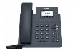 Yealink SIP-T30P SIP telefon, PoE, 2,3" 132x64 nepodsv. LCD, 1 x SIP úč., 100M Eth  (SIP-T30P)