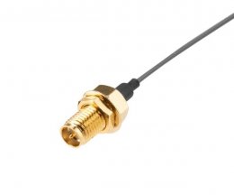 AKASA I-PEX MHF4L na RP-SMA F Pigtail Cable 15 cm - 2 ks  (A-ATC01-150GR)