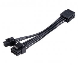 AKASA - 8-pin na 8+4-pin napájecí kabel  (AK-CBPW22-15)