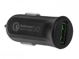 AVACOM CarMAX nabíječka do auta s Qualcomm Quick Charge 3.0, černá  (NACL-QC1X-KK)