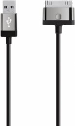 BELKIN MIXIT UP 30-Pin - USB kabel, černý, 2m  (F8J041cw2M-BLK)