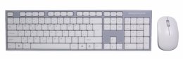 EVOLVEO WK-180, set bezdr. klávesnice a myši, bílá  (WK-180)