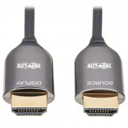 Tripplite Kabel optický aktivní (AOC) Plenum-Rated HDMI, 8K UHD 60Hz, HDR, Samec/ Samec, černá, 15m  (P568F-15M-8K6)