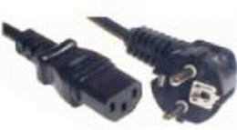 Síťový kabel 220V k PC, 3m  (PC-186-VDE-3M)