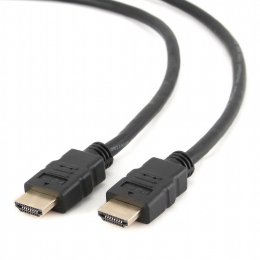 Kabel HDMI-HDMI M/ M 0,5m zlac. konektory 2.0,černý  (CC-HDMI4-0.5M)