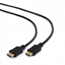GEMBIRD kabel HDMI-HDMI 1,8m, 1.4, M/ M stíněný, zlacené kontakty, CCS, ethernet, černý  (CC-HDMI4L-6)