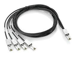 HP 2m Ext Mini-SAS to 4x1 Mini-SAS Cable  (AN975A)