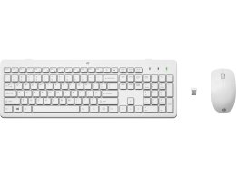 HP 230 klávesnice a myš / bezdrátová / white GER
