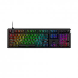 HP HyperX Alloy Rise / Drátová USB / US layout / Černá  (7G7A3AA#ABA)