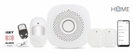 iGET HOME X1 - Inteligentní Wi-Fi alarm, v aplikaci i ovládání IP kamer a zásuvek, Android, iOS  (HOME X1)