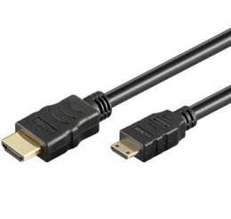 PremiumCord Kabel HDMI A - HDMI mini C, 1m  (kphdmac1)