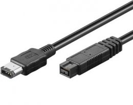 PremiumCord FireWire 800 kabel,1,8m,  9pin-6pin  (kfib96-2)