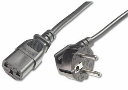 PremiumCord Kabel síťový 230V k počítači 1m  (KPSP1)