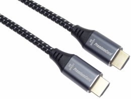 PremiumCord ULTRA HDMI 2.1 High Speed + Ethernet kabel 8K@60Hz,zlacené 0,5m  (kphdm21s05)