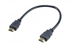 AKASA - 4K HDMI kabel - 30 cm  (AK-CBHD25-30BK)