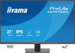 iiyama ProLite / X2797QSU-B1 / 27" / IPS / QHD / 75Hz / 1ms / Černá  (X2797QSU-B1)