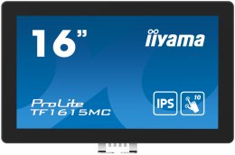 16" iiyama TF1615MC-B1: FHD,10P,IP65,HDMI,DP,VGA  (TF1615MC-B1)