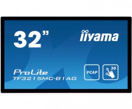 32" iiyama TF3215MC-B1AG: FullHD,capacitive, 500cd/ m2, VGA, HDMI, černý  (TF3215MC-B1AG)