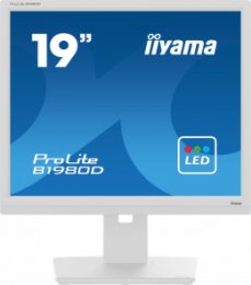 iiyama ProLite/ B1980D-W5/ 19"/ TN/ 1280x1024/ 60Hz/ 5ms/ White/ 3R  (B1980D-W5)
