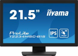 22" LCD iiyama T2234MSC-B1S:PCAP,10P,IPS,FHD,HDMI  (T2234MSC-B1S)