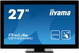 27" LCD iiyama T2736MSC-B1 - 4ms, 300cd/ m2, HDMI, VGA, DP, USB,  (T2736MSC-B1)