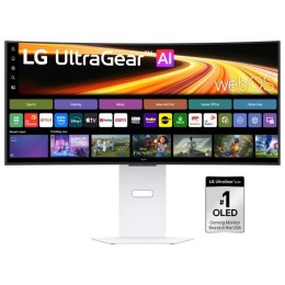 LG UltraGear / 34GX90SB-W / 34" / OLED / UWQHD / 240Hz / 0,03ms / Bílá  (34GX90SB-W.AEU)