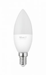 Trust Smart WiFi LED RGB&white ambience Candle E14 - barevná  (71280)