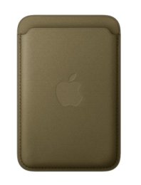 iPhone FineWoven Wallet with MS - Dark Olive  (MK9K4ZM/A)