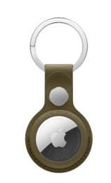 AirTag FineWoven Key Ring - Dark Olive  (MKG24ZM/A)