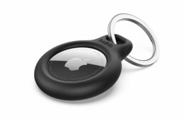 Belkin pouzdro s kroužkem na klíče pro Airtag černé  (F8W973btBLK)
