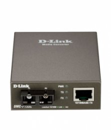 D-Link DMC-F15SC/ E - 10/ 100BaseTX to 100BaseFX (SC) Single-mode Media Converter (15km)  (DMC-F15SC/E)