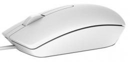 Dell MS116 / Kancelářská / Optická / 1 000 DPI / Drátová USB / Bílá