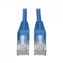 Tripplite Ethernetový kabel Cat5e 350MHz Snagless Molded (UTP) (RJ45 Samec/ Samec), modrá, 0.31m  (N001-001-BL)