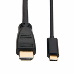 Tripplite Adaptér USB-C /  HDMI (Samec/ Samec), 4K 60Hz, 4:4:4, HDCP 2.2, černá, 0.9m  (U444-003-H4K6BM)