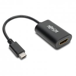 Tripplite Adaptér USB-C /  HDMI 4K 60Hz, HDCP 2.2 (Samec/ Samice), černá  (U444-06N-HD4K6B)
