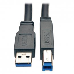 Tripplite Kabel USB-A /  USB-B, USB 3.0, aktivní SuperSpeed Repeater (Samec/ Samec), 7.62m  (U328-025)