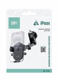 DRŽÁK DO AUTA NA PALUBNÍ DESKU CLIP-1 ČERNÝ  (90010149)
