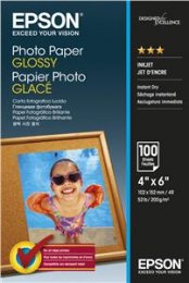 EPSON Photo Paper Glossy 10x15cm 100 listů  (C13S042548)
