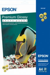 EPSON A4, Premium Glossy Photo Paper (20 listů)  (C13S041287)